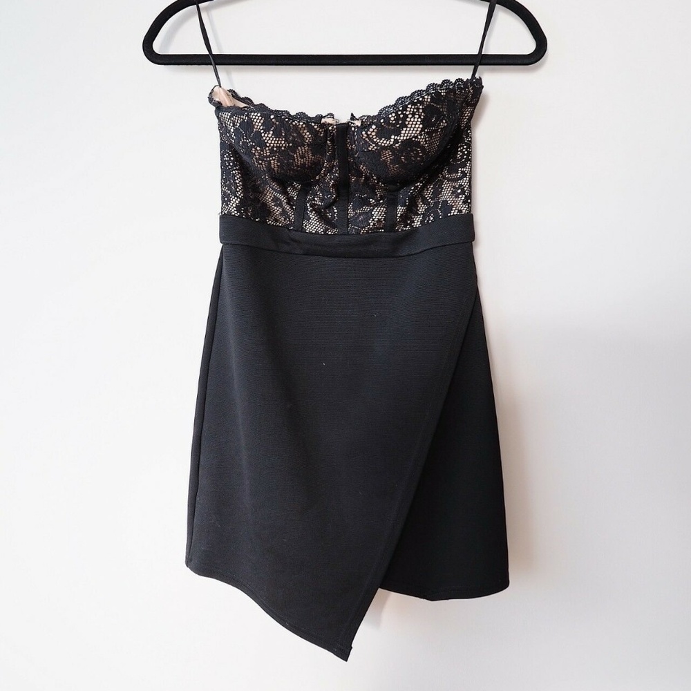 Bebe Black Lace Dress